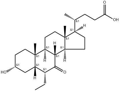 Ácido 3α-hidroxi-6-etil-7-ceto-5β-colan-24-óico