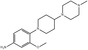 3-Metoxi-4-(4-(4-metilpiperazin-1-il)piperidin-1-il)anilina
