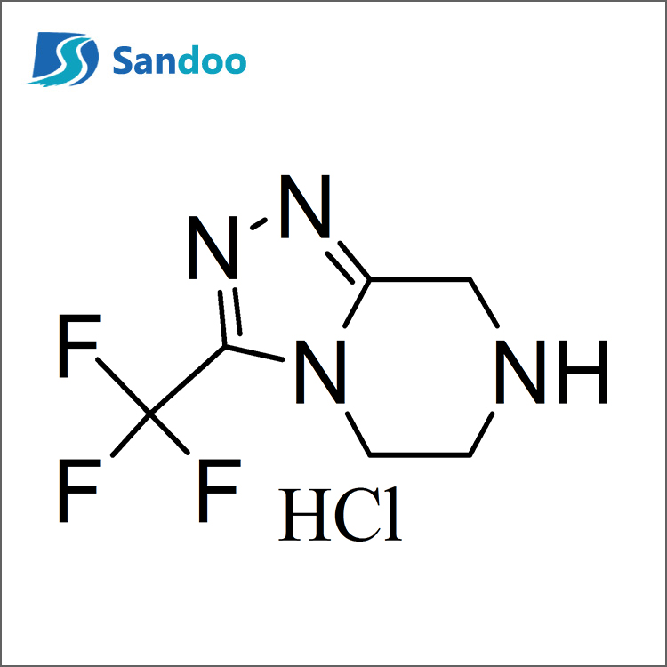 Cloridrato de 3-(trifluorometil)-5,6,7,8-tetra-hidro-[1,2,4]triazolo[4,3-a]pirazina