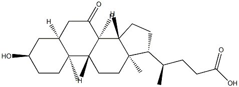 Ácido 3alfa-Hidroxi-7-oxo-5beta-colânico