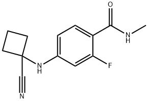 4-((1-cianociclobutil)amino)-2-fluoro-N-metilbenzamida