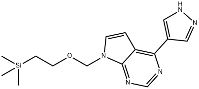4-(1H-PIRAZOL-4-IL)-7-((2-(TRIMETILSILIL)ETOXI)METIL)-7H-PIRROLO[2,3-D]PIRIMIDINA