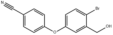 4-[4-Bromo-3-(hidroximetil)fenoxi]benzonitrila
