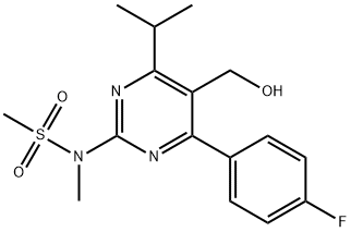 4-(4-Fluorofenil)-6-isopropil-2-[(N-metil-n-metilsulfonil)amino]pirimidina-5-il-metanol