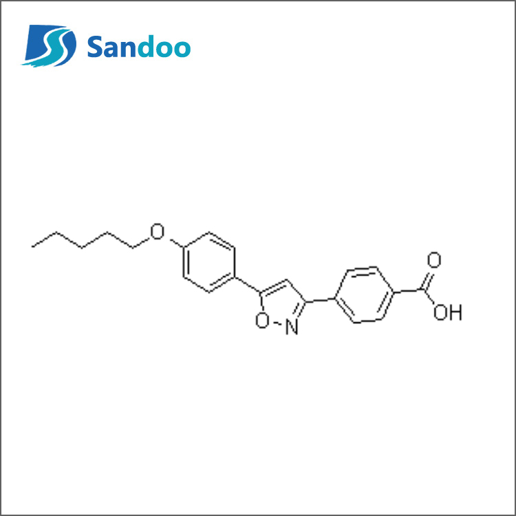 Ácido 4-[5-(4-Pentiloxifenil)isoxazol-3-il]Benzóico
