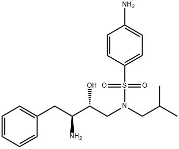 4-AMINO-N-[(2R,3S)-3-AMINO-2-HIDROXI-4-FENILBUTIL]-N-ISOBUTILBENZENE-1-SULFONAMIDA