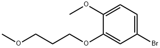 4-Bromo-1-metoxi-2-(3-metoxi-propoxi)-benzeno