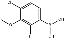 Ácido 4-cloro-2-fluoro-3-metoxifenilborônico