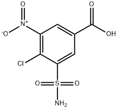 Ácido 4-cloro-3-nitro-5-sulfamoilbenzóico
