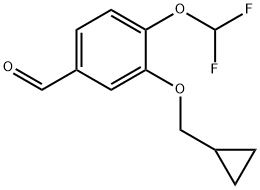 4-(Difluorometoxi)-3-(ciclopropilmetoxi)benzaldeído