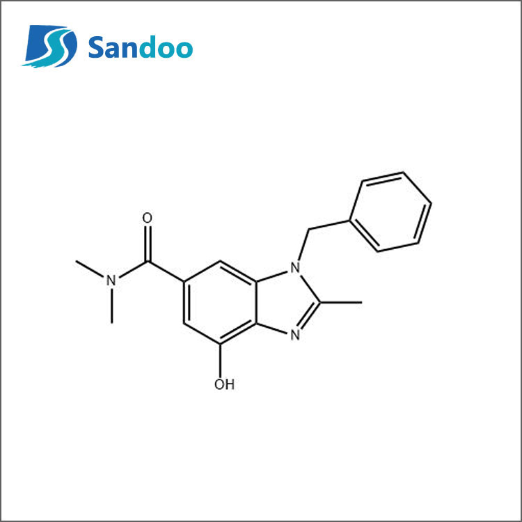 4-Hidroxi-N,N,2-trimetil-1-(fenilmetil)-1H-Benzimidazol-6-carboxamida