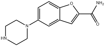 5-(1-Piperazinil)benzofuran-2-carboxamida