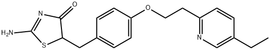 5-{4-[2-(5-Etil-2-piridil)etoxi]benzil}-2-imino-4-tiazolidinona