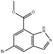 ÉSTER METIL DO ÁCIDO 5-BROMO-7-INDAZOLECARBOXÍLICO