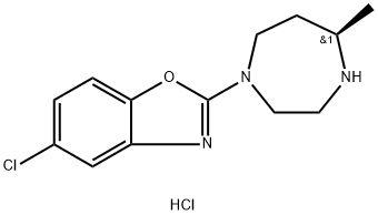 Cloridrato de 5-cloro-2-((R)-5-metil-[1,4]diazepan-1-il)benzooxazol