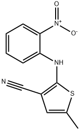 5-Metil-2-[(2-nitrofenil)amino]tiofeno-3-carbonitrila