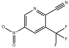 5-Nitro-3-trifluorometilpiridina-2-carbonitrila