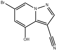 6-Bromo-4-hidroxi-pirazolo[1,5-a]piridina-3-carbonitrila