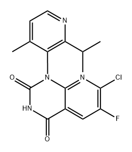 7-cloro-6-fluoro-(1M)-1-[4-metil-2-(propan-2-il)piridin-3-il]pirido[2,3-d]pirimidina-2,4(1H, 3H)-diona