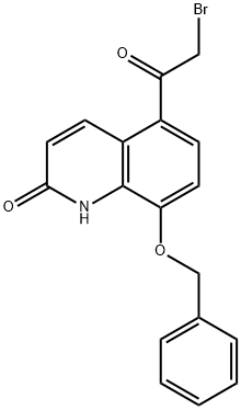 8-Benziloxi-5-(2-bromoacetil)-2-hidroxiquinolina