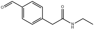 Benzenoacetamida, N-etil-4-formil-