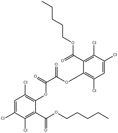 bis(2,4,5-tricloro-6-carbopentoxifenil)oxalato
