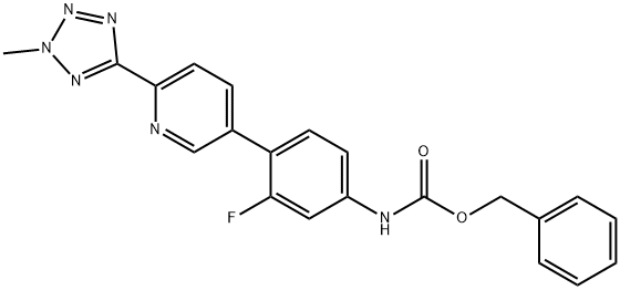 Ácido carbâmico, N-[3-fluoro-4-[6-(2-Metil-2H-tetrazol-5-il)-3-piridinil]fenil]-, fenilÉster metílico