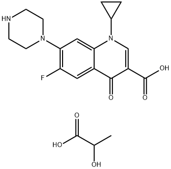 Lactato de ciprofloxacina