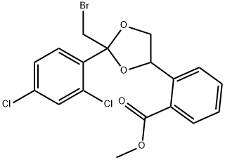 benzoato de cis-2-(bromometil)-2-(2,4-diclorofenil)-1,3-dioxolano-4-ilmetil