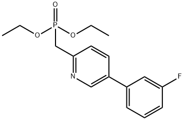 Dietil ((5-(3-fluorofenil)piridin-2-il)metil)fosfonato