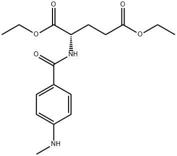 dietil N-[4-(metilamino)benzoil]-L-glutamato