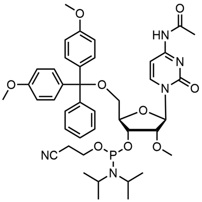 DMT-2′O-Metil-rC(ac) Fosforamidita