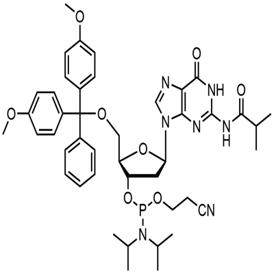 DMT-dG(ib) Fosforamidita