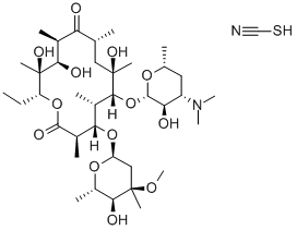 Tiocianato de eritromicina