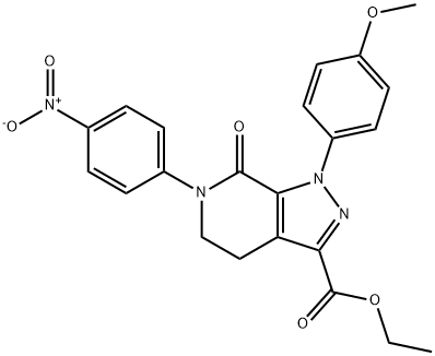 1-(4-metoxifenil)-6-(4-nitrofenil)-7-oxo-4,5,6,7-tetrahidro-1H-pirazolo[3,4-c]piridina-3-carboxilato de etila