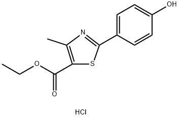 Cloridrato de 2-(4-Hidroxifenil)-4-metiltiazol-5-carboxilato de etila
