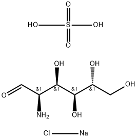 Cloreto de sódio de sulfato de glucosamina