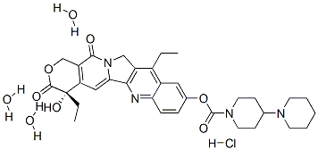 Cloridrato de irinotecano tri-hidratado