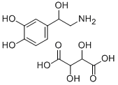 Bitartarato de L-4-(2-amino-1-hidroxietil)-1,2-benzenodiol