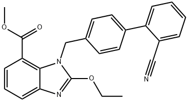 1-[(2'-cianobifenil-4-il)metil]-2-etoxi-1H-benzimidazol-7-carboxilato de metila