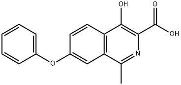 metil 1-cloro-4-hidroxi-7-fenoxiisoquinolina-3-carboxilato