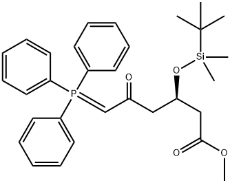 (3R)-3-(terc-butildimetilsililoxi)-5-oxo-6-trifenilfosforanilidenohexanoato de metila