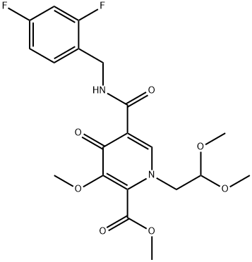 Metil-5-(2,4-difluorobenzilcarbaMoil)-1-(2,2-diMetoxietil)-3-Metoxi-4-oxo-1,4-di-hidropiridina-2-carboxilato