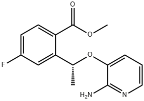 metil(R)-2-(1-((2-aminopiridin-3-il)oxi)etil)-4-fluorobenzoato
