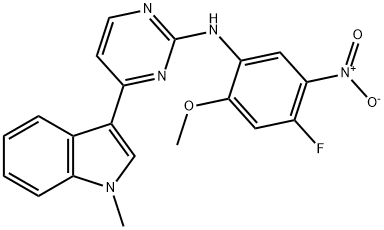 N-(4-fluoro-2-Metoxi-5-nitrofenil)-4-(1-Metilindol-3-il)piriMidin-2-aMina