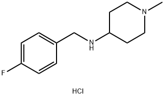N-(4-fluorobenzil)-1-metilpiperidin-4-amina.HCl