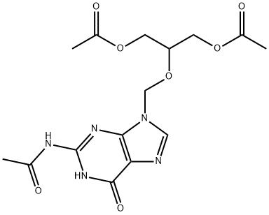 N-[9-[[2-(Acetiloxi)-1-[(acetiloxi)metil]etoxi]metil]-6,9-dihidro-6-oxo-1H-purin-2-il]acetamida