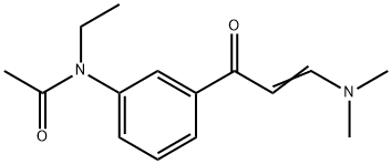 N-Etil-N-3-((3-dimetilamino-1-oxo-2-propenil)fenil)acetamida