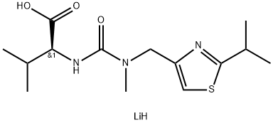 N-[N-metil-N-((2-isopropil-4-tiazolil)metil)amino)carbonil]-L-valina, Sal de Lítio