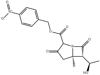p-Nitrobenzil-6-(1-hidroxietil)-1-azabiciclo(3.2.0)heptano-3,7-diona-2-carboxilato
